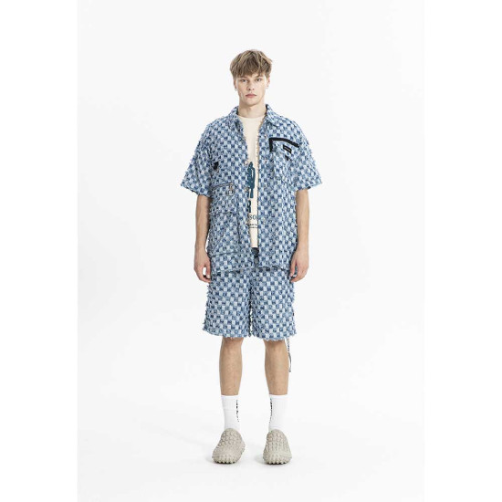 MWM Unisex σορτς Tapestry Denim Shorts